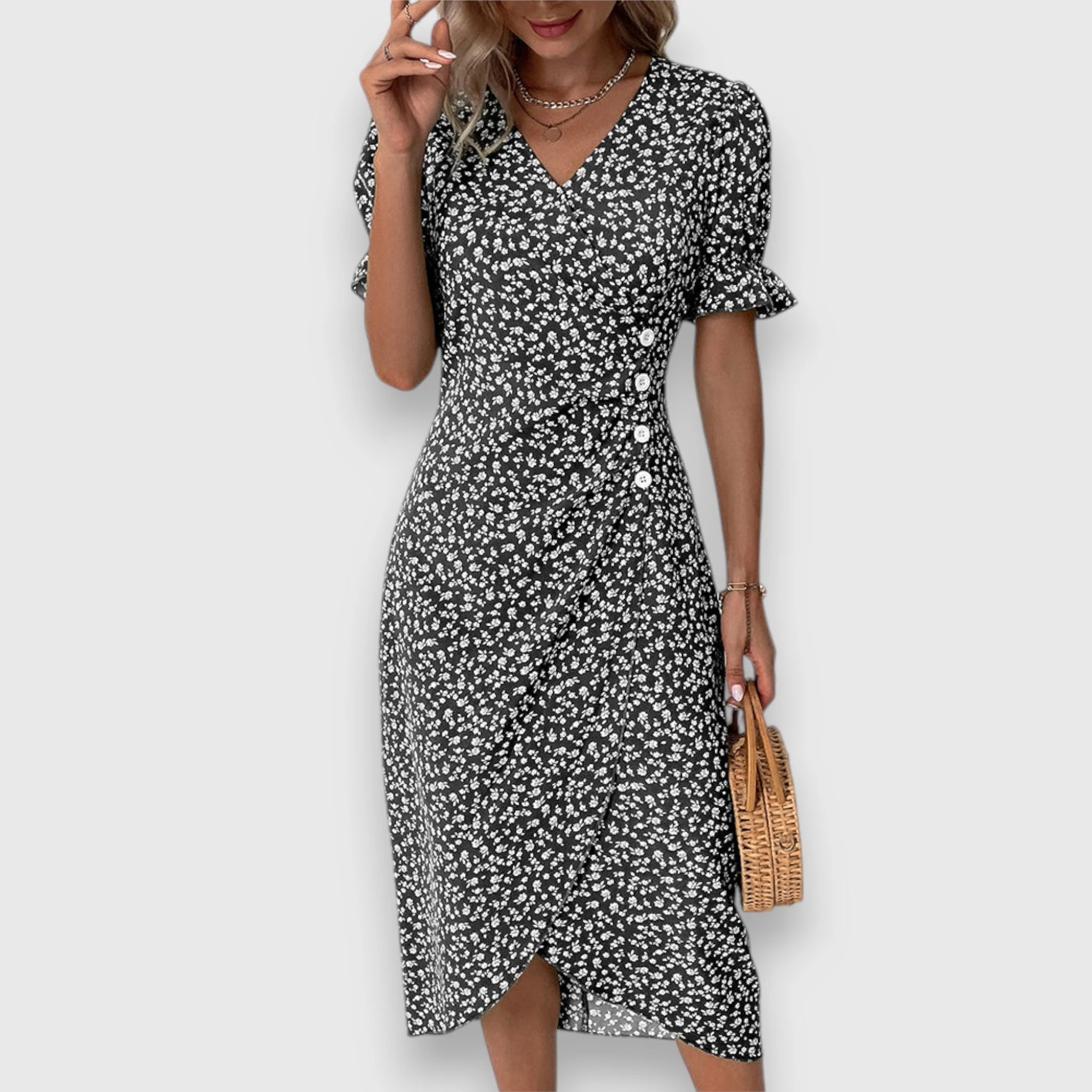 Tessina – Elegant Floral Dress - Image 5