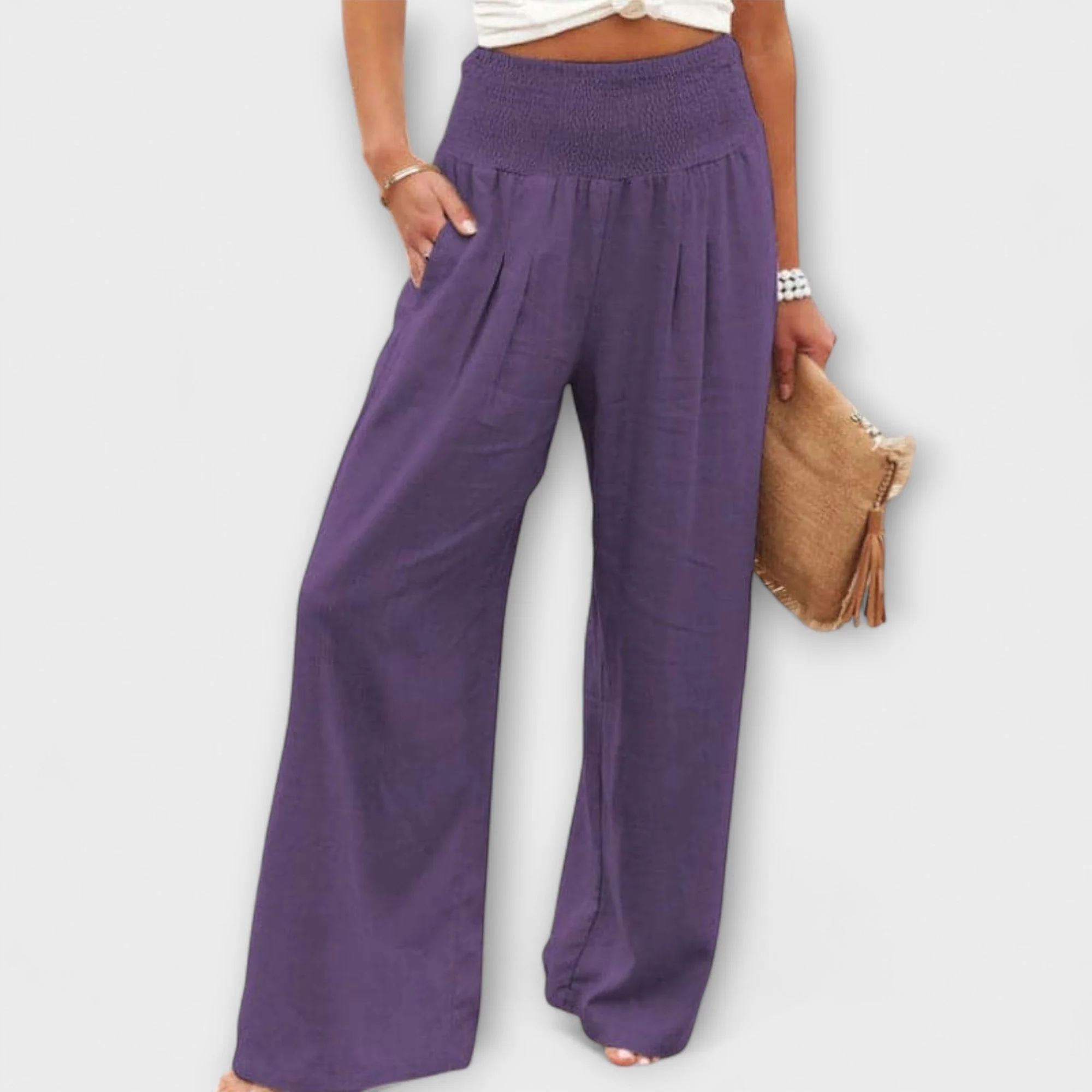 Thearya - Casual Wide Pants - Image 6