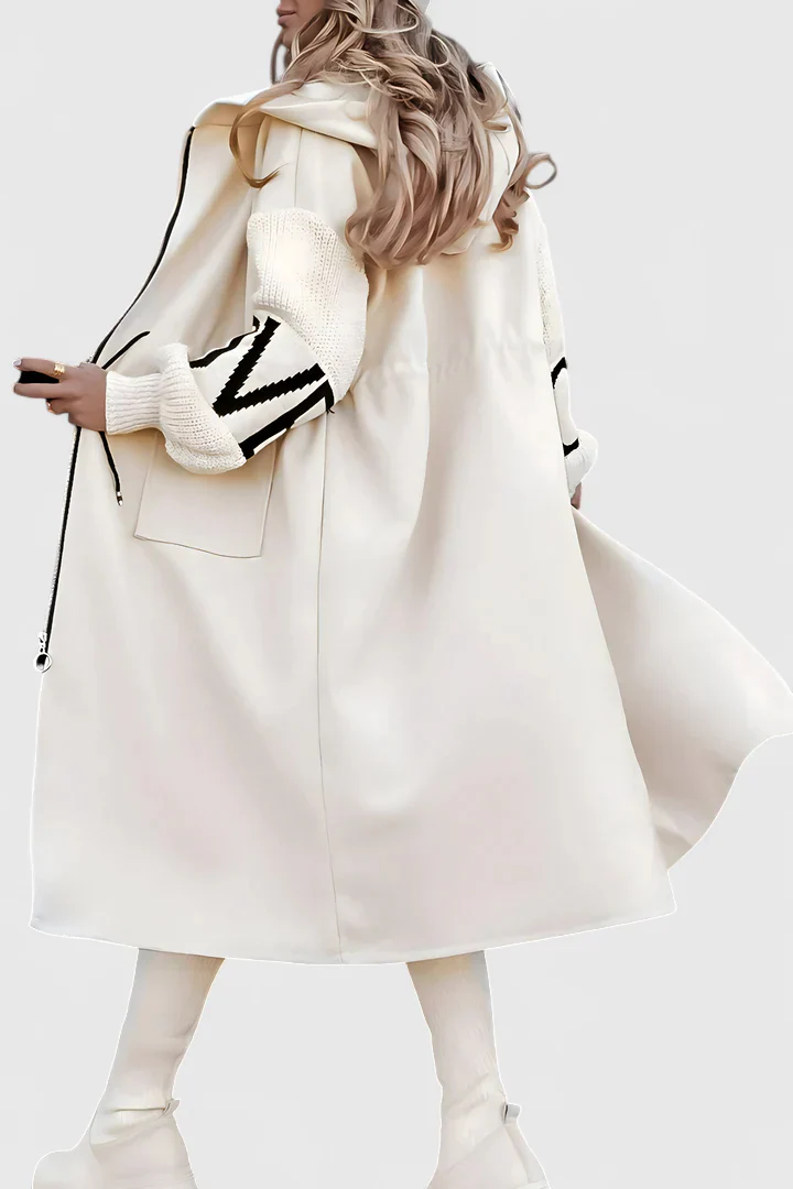 Vaye™ | Elegant Hooded Coat - Image 2