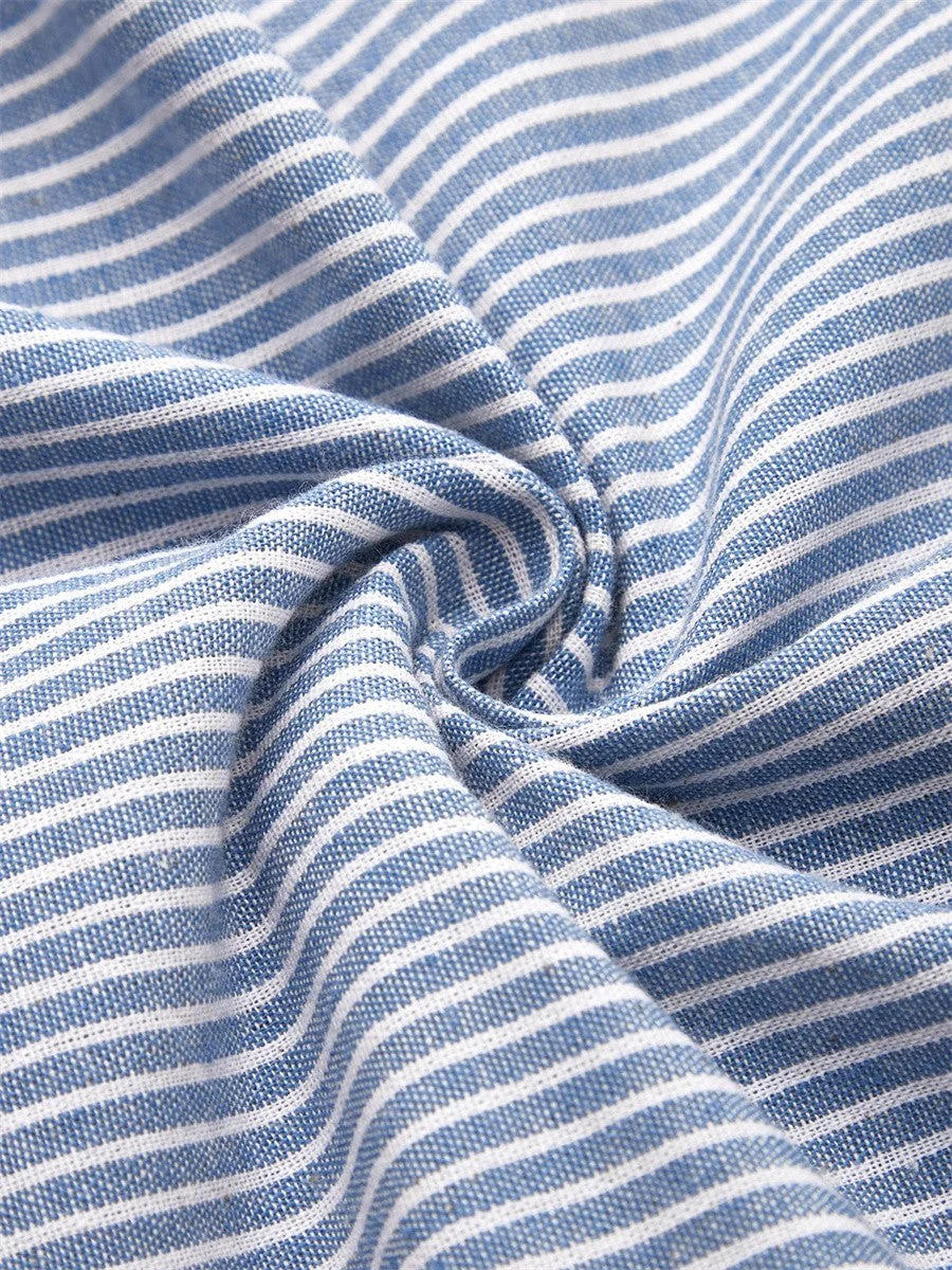 Wanda™ Striped Midi Dress - Image 4