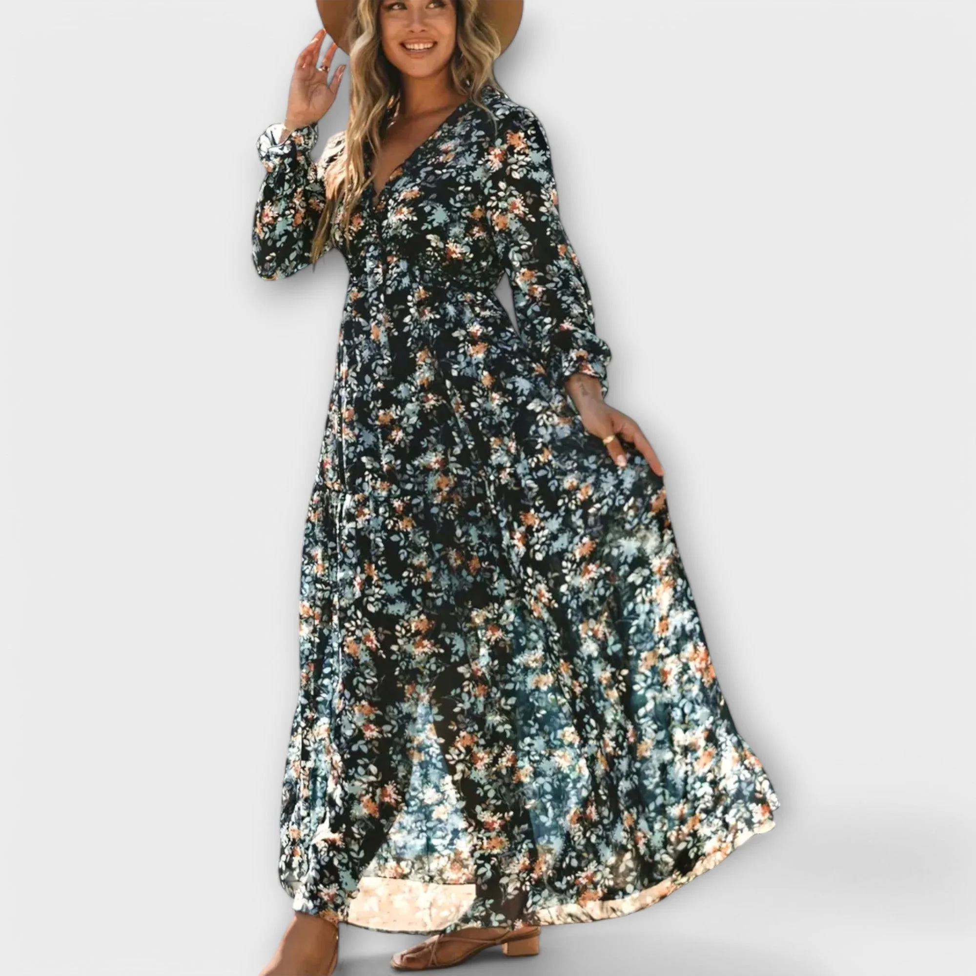 Ynah | Elegant Maxi Dress - Image 4